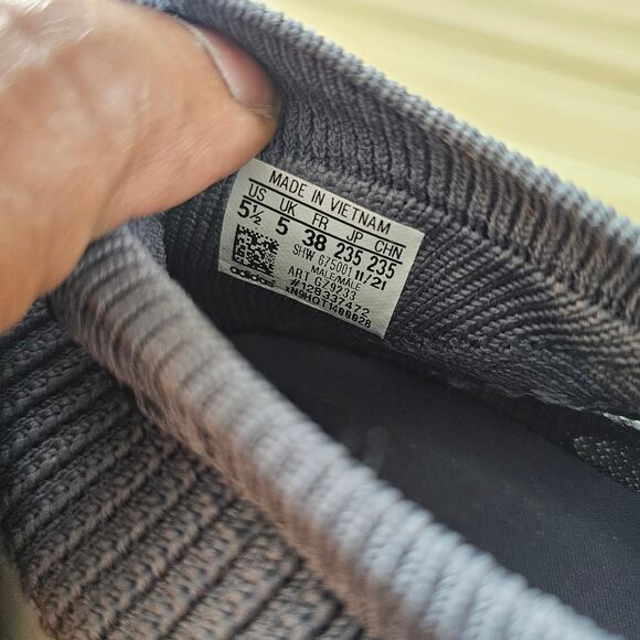 Adidas Men's Gray NMD S1 Sneakers Shoes Size 5.5 - Picture 9 of 10